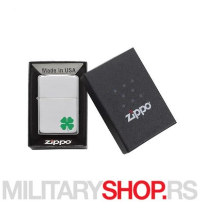 A Bit O’ Luck Zippo upaljač sa logom deteline
