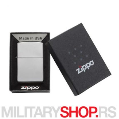 Klasični hromirani upaljač Zippo 250